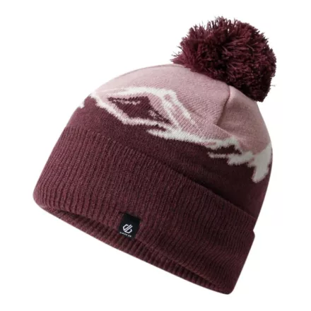 Dare2be Fernie Bobble Hat Gyerek kötött sapka bordó
