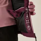 Dare2be Snow Basher Jk Gyerek prémium síkabát bordó