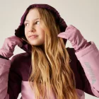 Dare2be Snow Basher Jk Gyerek prémium síkabát bordó