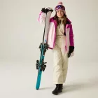 Dare2be Piste Jacket Gyerek síkabát 15000 mm rózsaszín/korall/pink