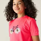 Dare2be Amuse II Tee Gyerek gyorsan száradó póló rózsaszín/korall/pink 