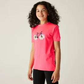   Dare2be Amuse II Tee Gyerek gyorsan száradó póló rózsaszín/korall/pink 