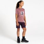 Dare2be Amuse II Tee Gyerek gyorsan száradó póló rózsaszín/korall/pink