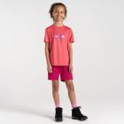 Dare2be Amuse II Tee Gyerek gyorsan száradó póló rózsaszín/korall/pink
