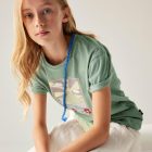 Dare2be Trailblz III tee Gyerek pamut póló zöld