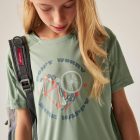 Dare2be Kd trackstand II Gyerek gyorsan száradó póló zöld