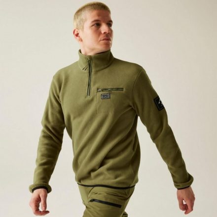 Dare2be Affinity Fleece Férfi polár pulóver zöld