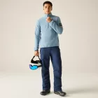 Dare2be Affinity Fleece Férfi polár pulóver kék