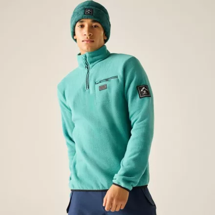 Dare2be Affinity Fleece Férfi polár pulóver zöld