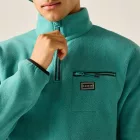 Dare2be Affinity Fleece Férfi polár pulóver zöld