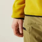 Dare2be Affinity Fleece Férfi polár pulóver sárga