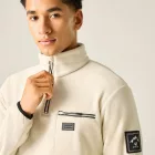 Dare2be Affinity Fleece Férfi polár pulóver sárga