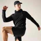 Dare2be Ollie Hoodie Férfi polár felső fekete