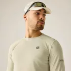 Dare2be VenturaGrid Crew Férfi gyorsan száradó Póló sárga
