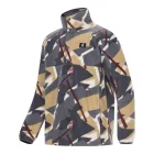 Dare2be Mens Print Fleece Férfi polár felső szürke