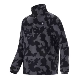 Dare2be Mens Print Fleece Férfi polár felső szürke