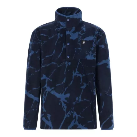 Dare2be Mens Print Fleece Férfi polár felső kék