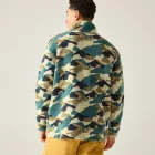 Dare2be Mens Print Fleece Férfi polár felső zöld