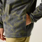 Dare2be Mens Print Fleece Férfi polár felső szürke