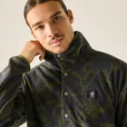 Dare2be Mens Print Fleece Férfi polár felső szürke