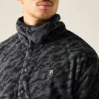 Dare2be Mens Print Fleece Férfi polár felső fekete