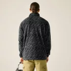 Dare2be Mens Print Fleece Férfi polár felső fekete