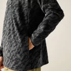 Dare2be Mens Print Fleece Férfi polár felső fekete