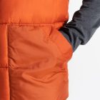 Dare2be City Gilet Férfi steppelt mellény narancs