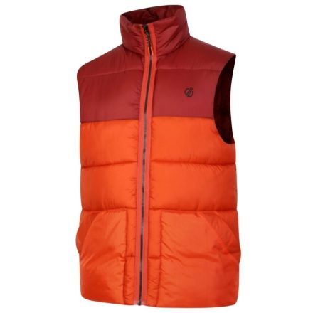 Dare2be City Gilet Férfi steppelt mellény narancs