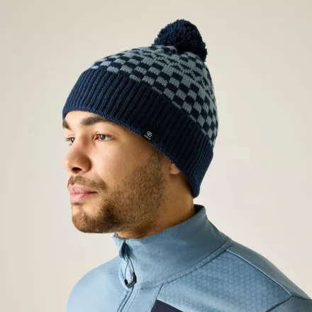 Dare2be Pom Beanie Férfi sapka kék