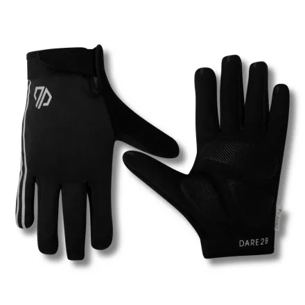 Dare2be Mens Cycle Gloves Férfi kerékpáros kesztyû fekete