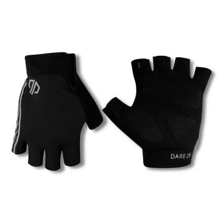 Dare2be Mens Cycle Mitts Férfi kerékpáros kesztyû fekete