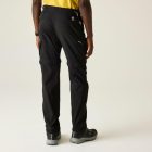 Dare2be Tuned In II Z/O férfi lecipzározható nadrág fekete