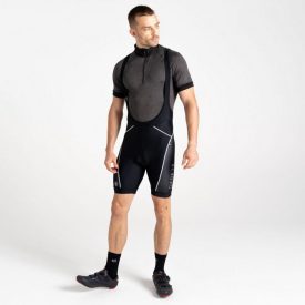 Dare2be Ecliptic Bib Shrt Férfi kerékpárosnadrág fekete
