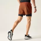 Dare2be Movement II Short Férfi futónadrág barna