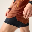 Dare2be Movement II Short Férfi futónadrág barna