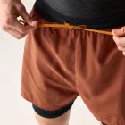 Dare2be Movement II Short Férfi futónadrág barna