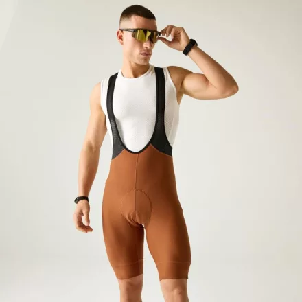 Dare2be Ultra bibbed sht Férfi kerékpáros nadrág barna