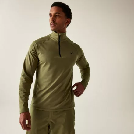 Dare2be Fuse Up II CoreSt férfi core stretch pulóver zöld