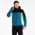 Dare2be MountaineerSftshl Férfi softshell kabát 15.000 mm vízálló kék