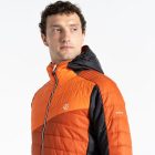 Dare2be Touring Jacket Férfi steppelt kabát narancs