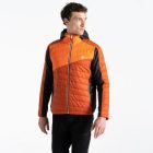 Dare2be Touring Jacket Férfi steppelt kabát narancs