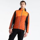 Dare2be Touring Jacket Férfi steppelt kabát narancs