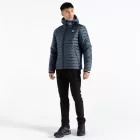 Dare2be Chilled Jacket Férfi steppelt kabát kék