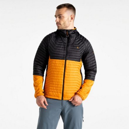 Dare2be DescendingIIHybrd Férfi hybrid steppelt kabát narancs