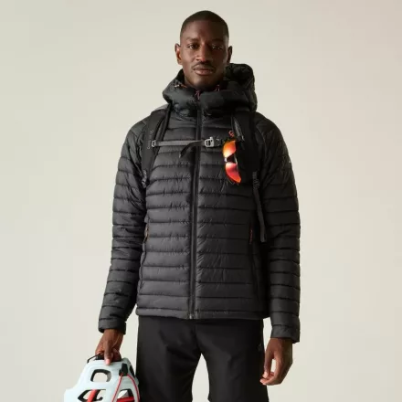 Dare2be Air Lite Jacket Férfi steppelt kabát fekete