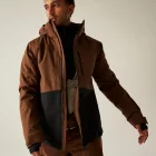 Dare2be Edge III Jacket Férfi prémium síkabát 30.000 mm barna