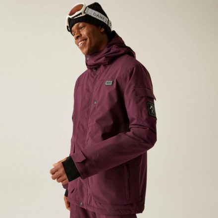 Dare2be Twin Tip Jacket Férfi prémium síkabát 30.000 mm bordó