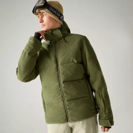 Dare2be Corded Jacket Férfi síkabát 15.000 mm zöld