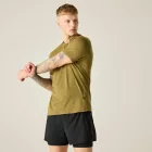 Dare2be Persist Tee Férfi gyorsan száradó felső zöld